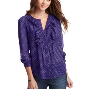 Loft Ruffle Star Blouse